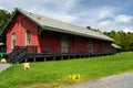 Chesapeake and Ohio Freight Depot, Clifton Forge, Royalty Free Stock Photo